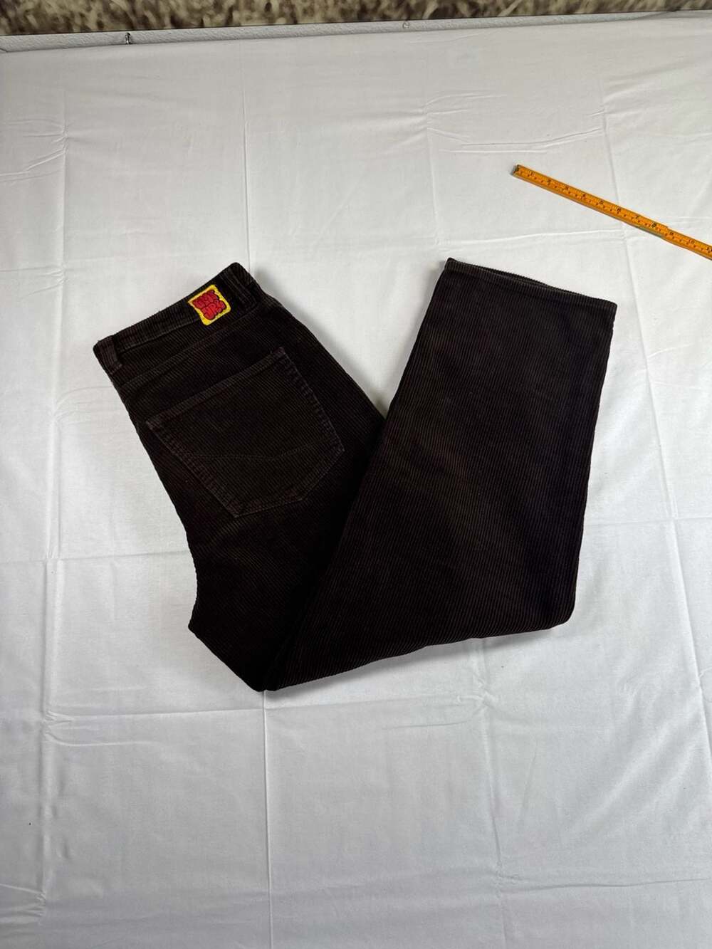 Empyre Skate Java Brown Relax Fit Corduroy Pants - Picture 4 of 5